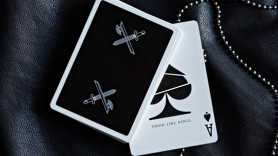 Kings Black Playing Cards-0
